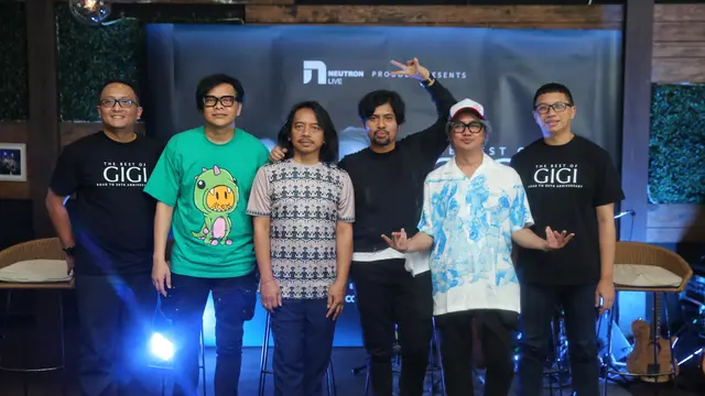 GIGI Gelar Tur Jelang 30 Tahun Karier