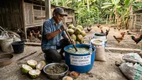 Cara Membuat Probiotik Ayam Kampung Alami dari Bahan Sederhana dan Mudah Didapat