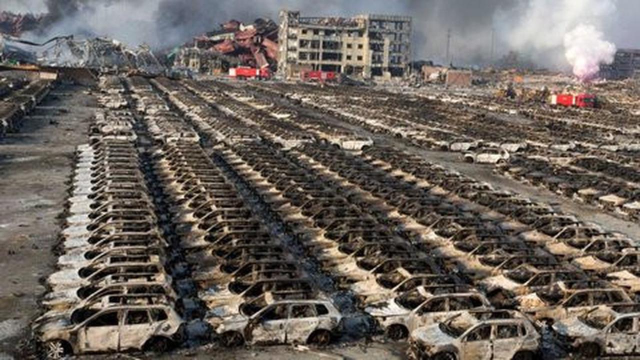 Toyota juga alami kerugian 2.200 unit akibat ledakan maut Tianjin
