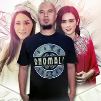 Ahmad Dhani, Maia Estianty dan Mulan Jameela dalam Week End Highlight. (Bintang Pictures)