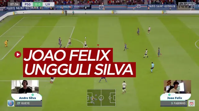 VIDEO: Joao Felix Bantai Andre Silva di Partai Amal E-Sports FIFA 20