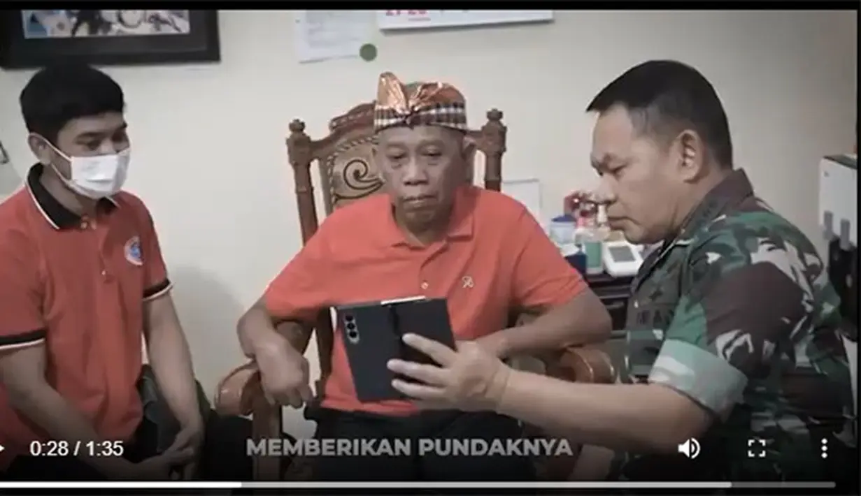 Tukul Arwana dan Jenderal Dudung Abdurachman (Instagram/husein.baagil)