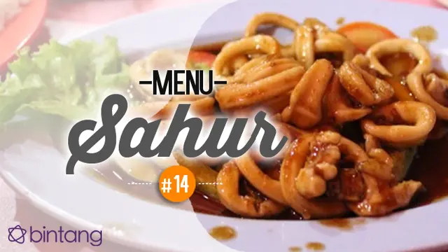 3. Resep Cumi Saus Padang Asli