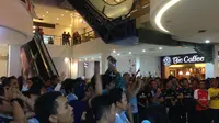 Kemeriahan Nobar City vs Arsenal Bersama Liputan6.com
