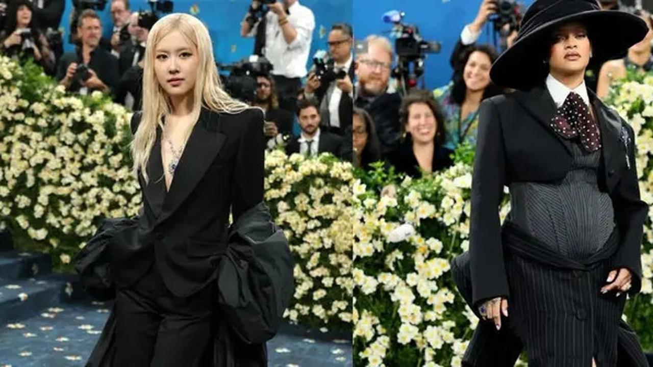 6 Potret Artis Kembali Tampil Memukau di Met Gala 2025, dari Rose BLACKPINK hingga Rihanna