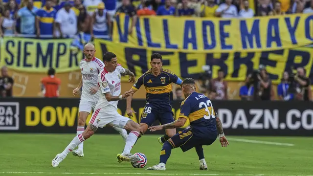 Angel Di Maria, Benfica, Miguel Merentiel, Ayrton Costa, Boca Juniors