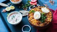 Ilustrasi Nasi Briyani. Photo by Rajat Sarki on Unsplash