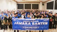 Jawara Banten bersatu mendukung dan siap memenangkan PAN pada Pemilu 2024. (Ist)