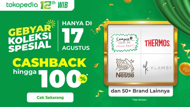 Gebyar Koleksi Spesial: Eksklusif dari 50+ Brand Ternama