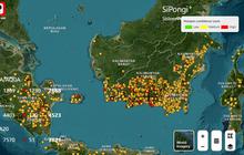 Update Sebaran Hotspot Kebakaran Hutan Kalimantan dan Sumatera