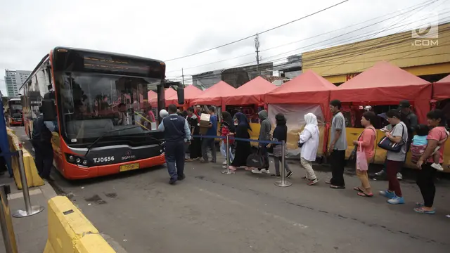 Transjakarta Tanah Abang Explorer Kembali Beroperasi