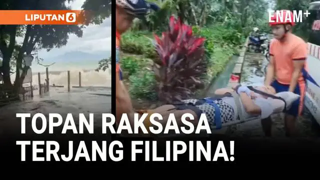 Topan Raksasa Terjang Filipina, Lebih dari Sejuta Orang Dievakuasi!