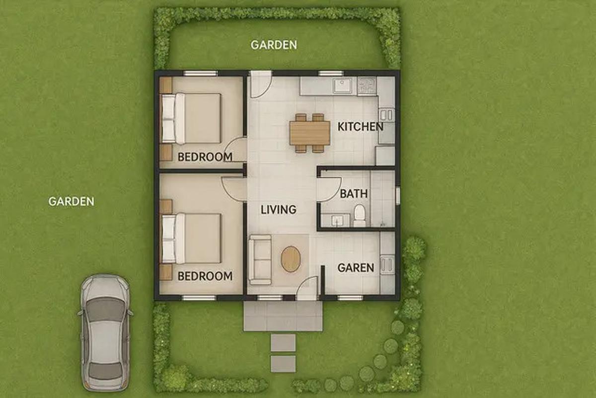 7 Tips Membangun Rumah Minimalis 5x7 Meter di Desa, Hemat dan Fungsional