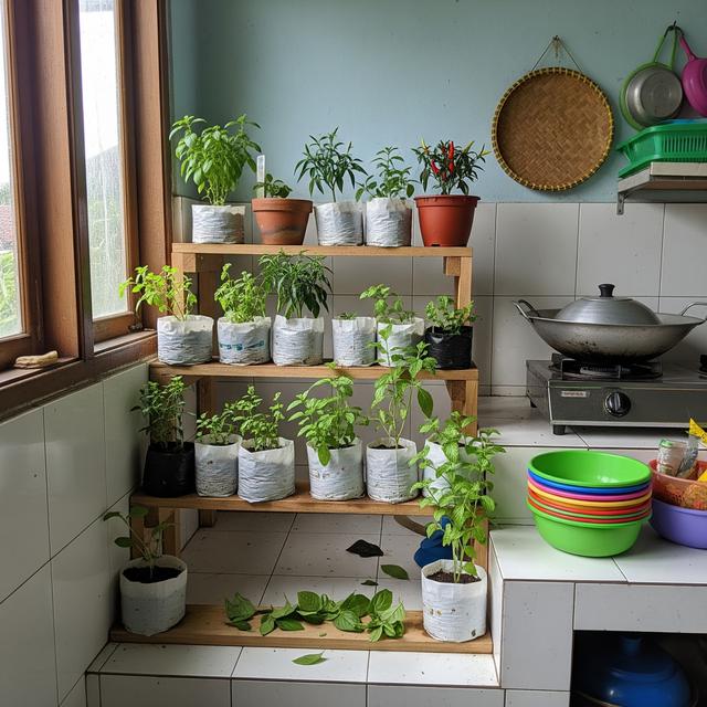 9 Model Kebun Mini yang Bikin Dapur Selalu Ada Sayur, Rumah Asri dan Hemat