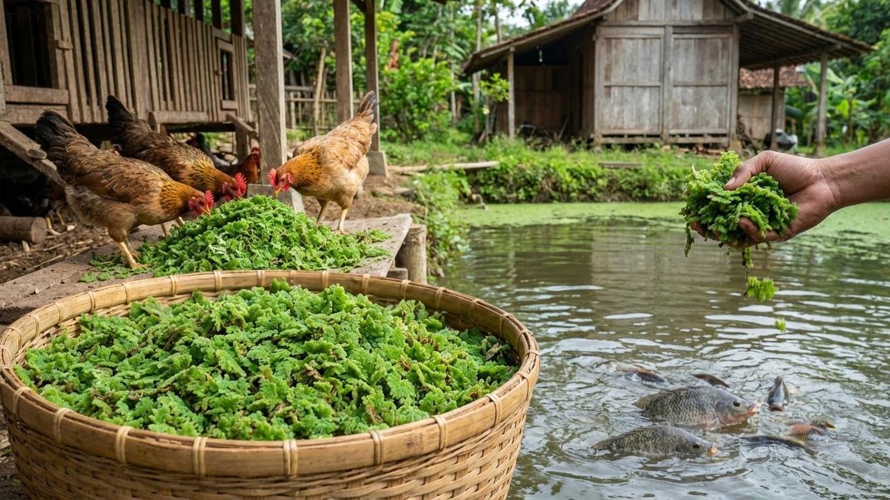 Pakan Ternak yang Bisa untuk Ayam Sekaligus Ikan