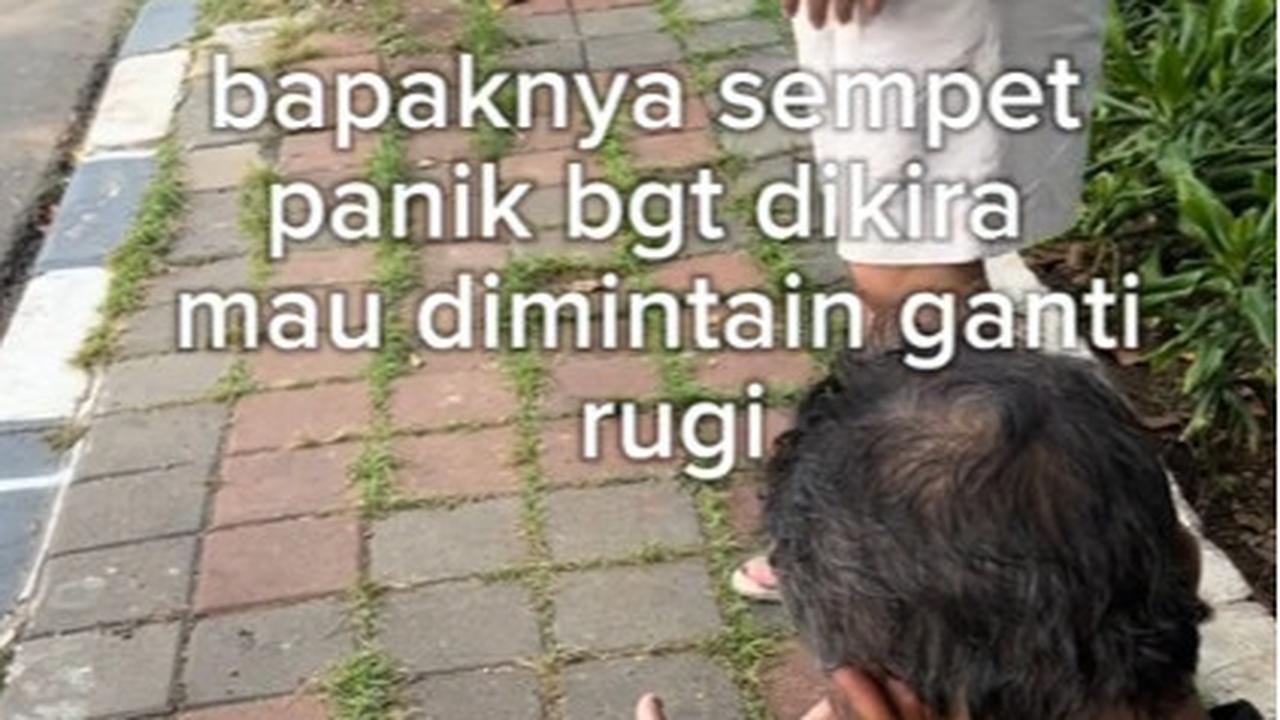 Momen Driver Ojol Panik Usai Tabrak Mobil hingga Penyok, Respons Pemilik Mobil Ini Banjir Pujian