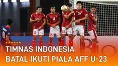 Timnas Indonesia terpaksa harus mengubur peluang meraih juara Piala AFF U-23 2022.