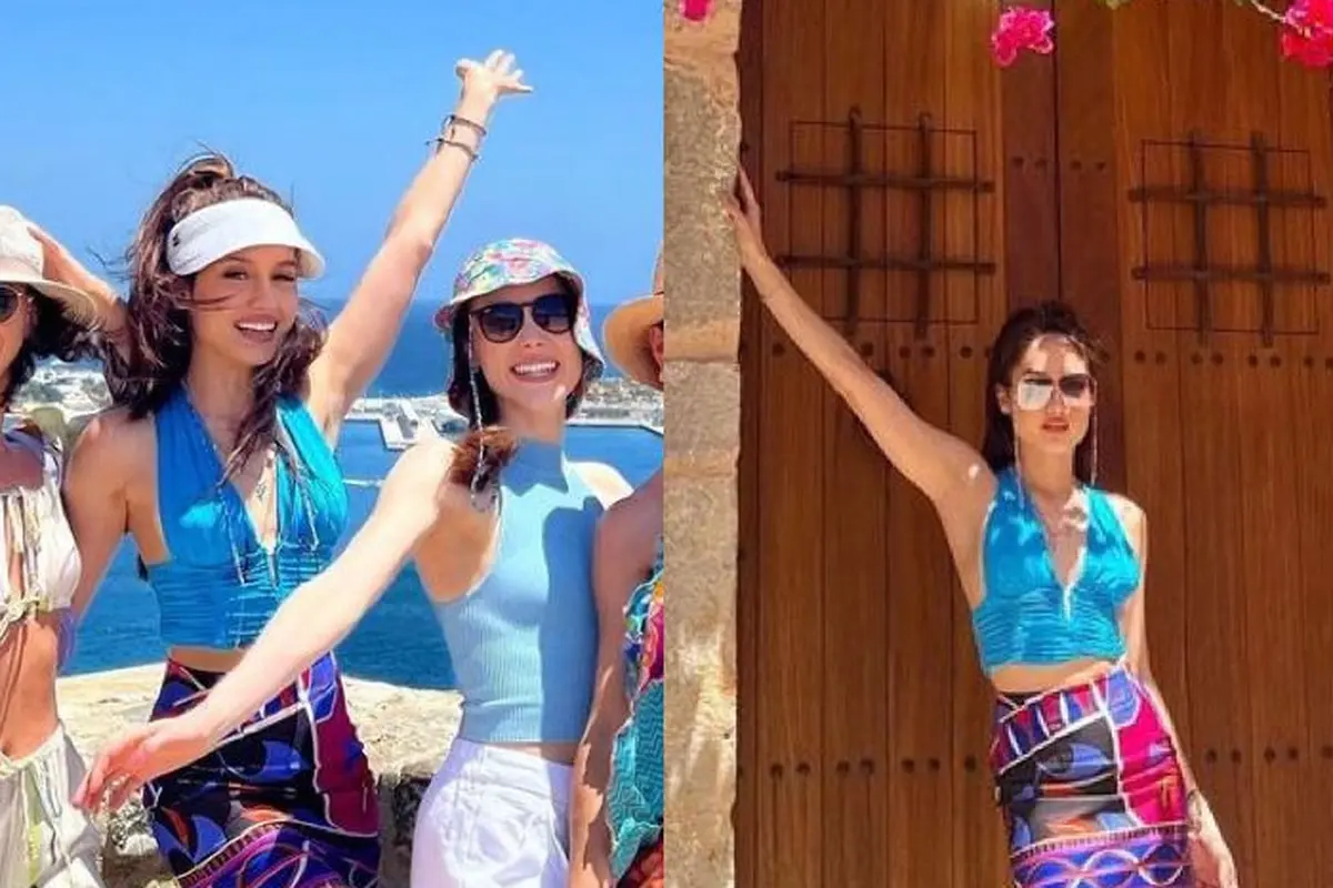 7 Potret OOTD Summer Cinta Laura saat Liburan di Spanyol, Tampil Stunning bak Barbie di Dunia Nyata