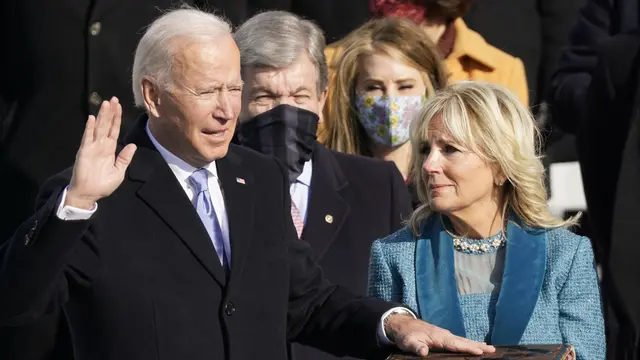Joe Biden dan Kamala Harris Resmi Pimpin Amerika Serikat