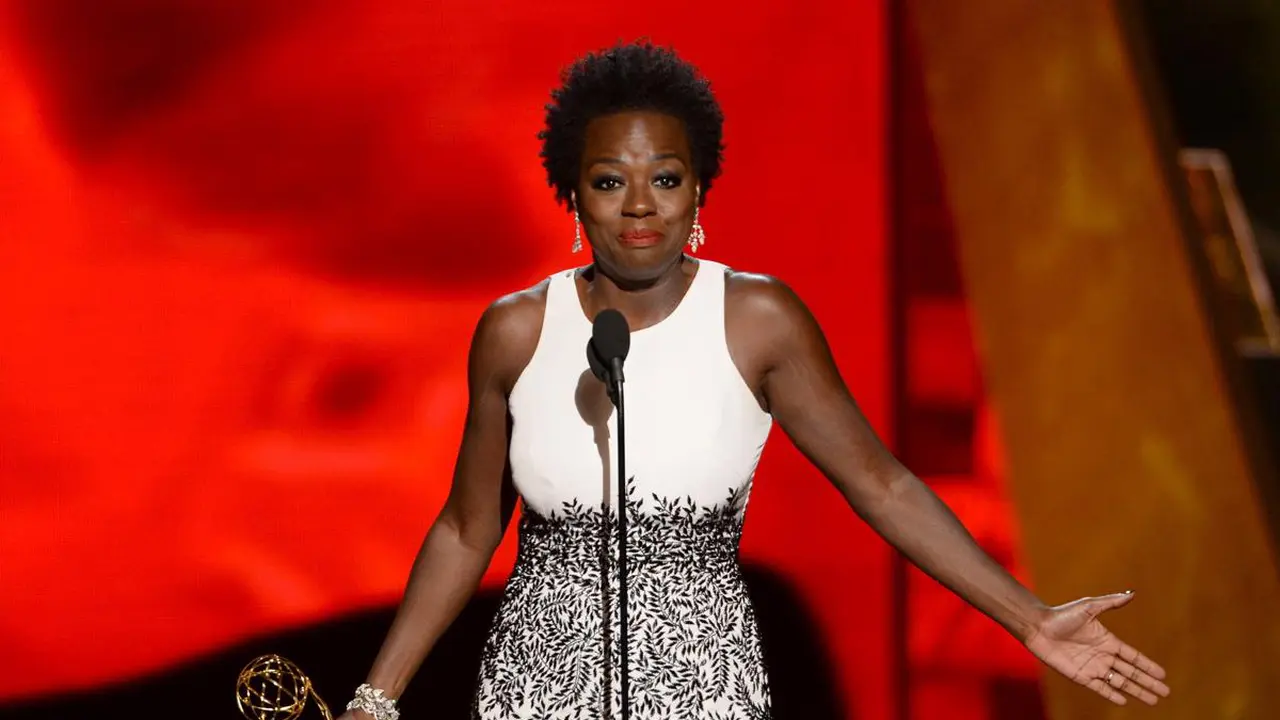 Viola Davis di ajang Emmy Awards 2015 (NYdailypost.com)