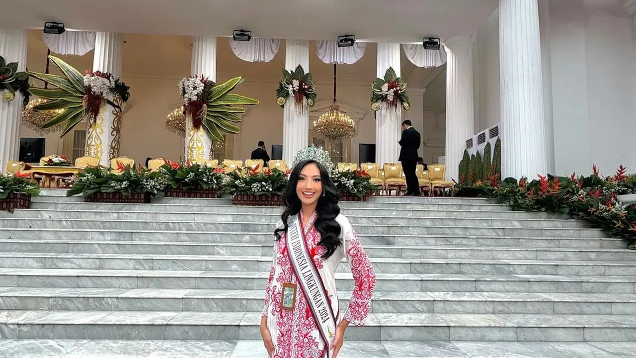 Gaya berkebaya Puteri Indonesia di HUT ke-79 RI