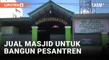 Ingin Bangun Pesantren di Jakarta, Masjid di Makassar Dijual Pemilik Tanah