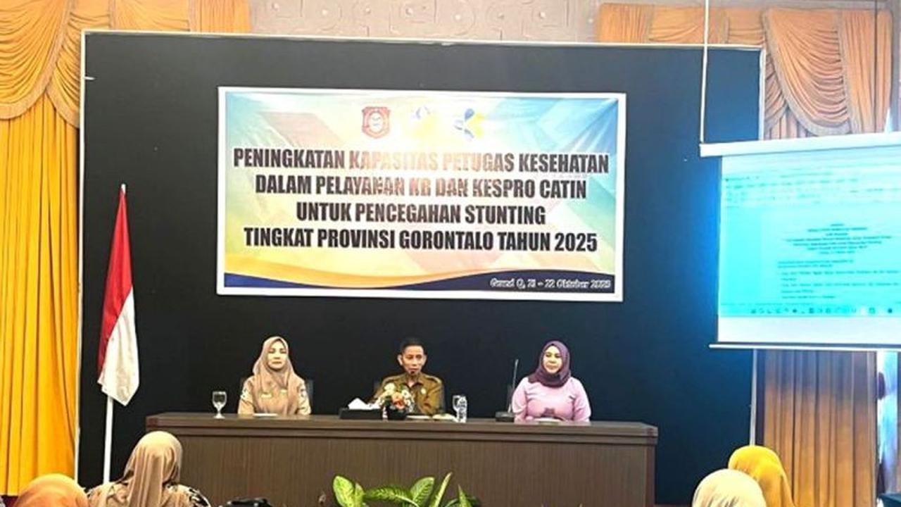 Fakta Unik: Petugas KB Jadi Garda Terdepan Pencegahan Stunting Gorontalo, Dinkes Tingkatkan Kapasitas