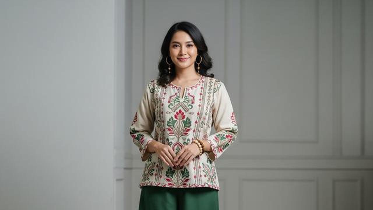 10 Inspirasi Outfit Natal Bernuansa Nusantara, Cocok untuk Ibadah di Gereja