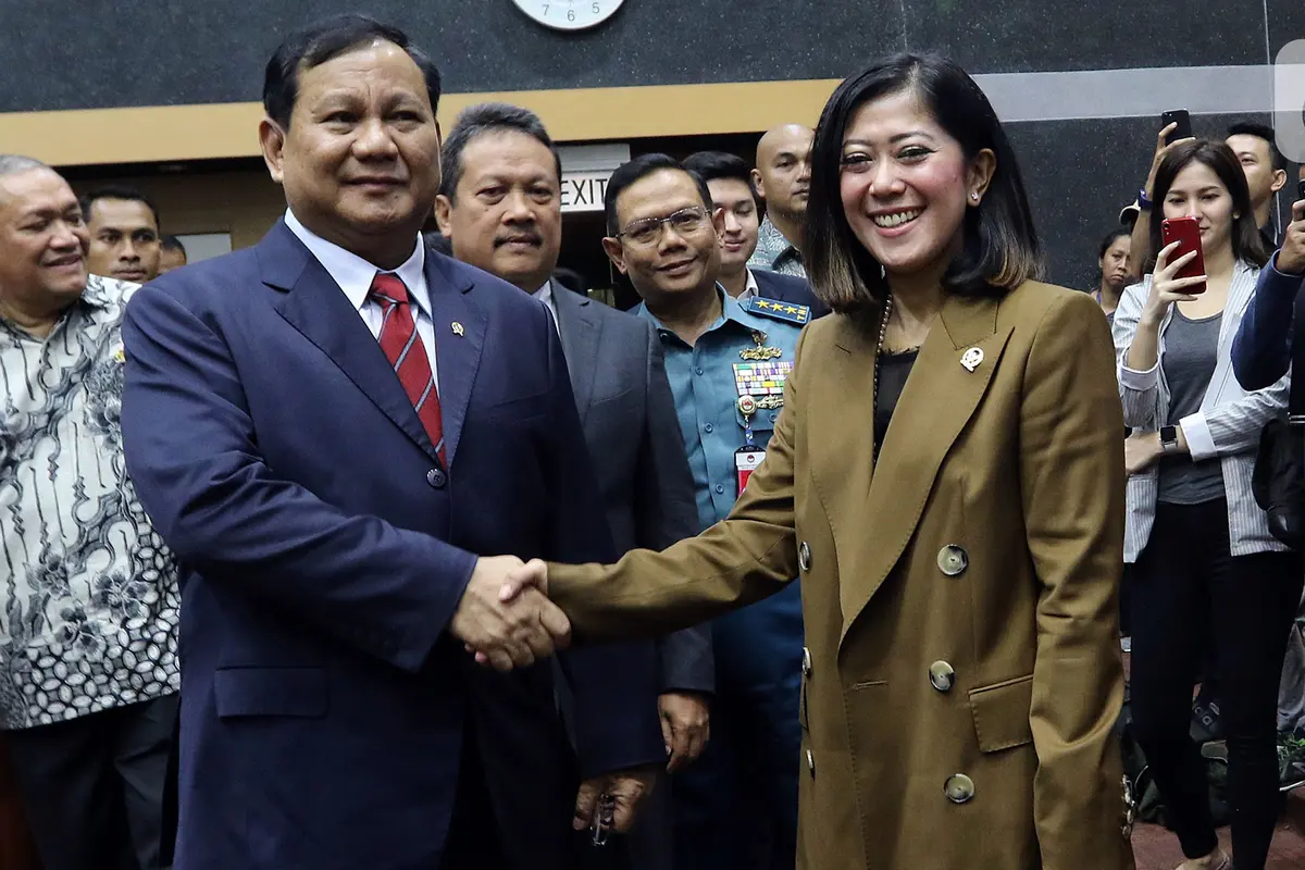 Prabowo Rapat Perdana DPR