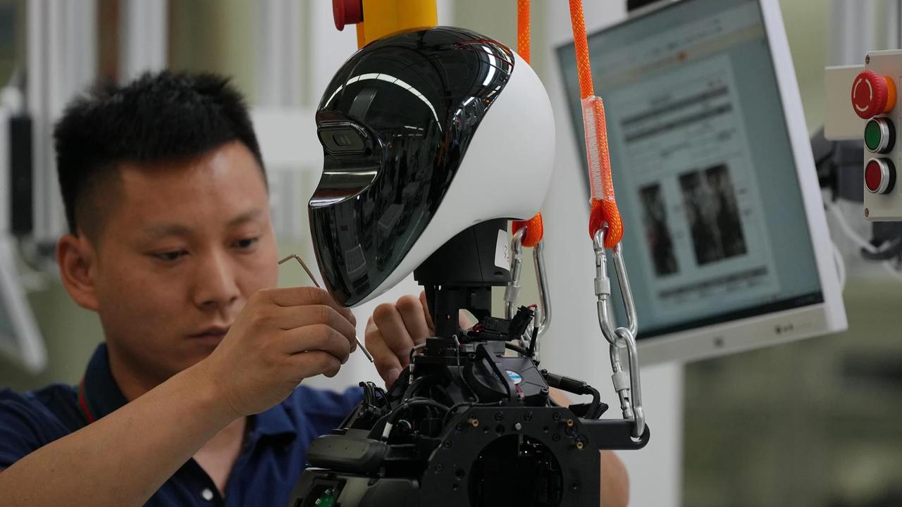 FOTO: Melihat Pabrik Robot Masa Depan di Beijing