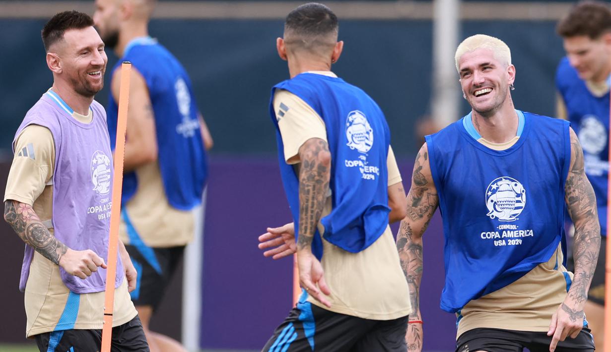 Kali ini, Lionel Messi dan kawan-kawan kembali menginjakkan kaki di final turnamen tersebut. (Carmen Mandato / GETTY IMAGES NORTH AMERICA / Getty Images via AFP)