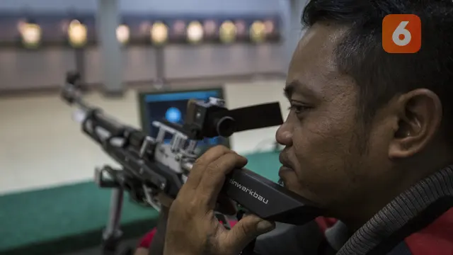 Latihan Menembak Para Games