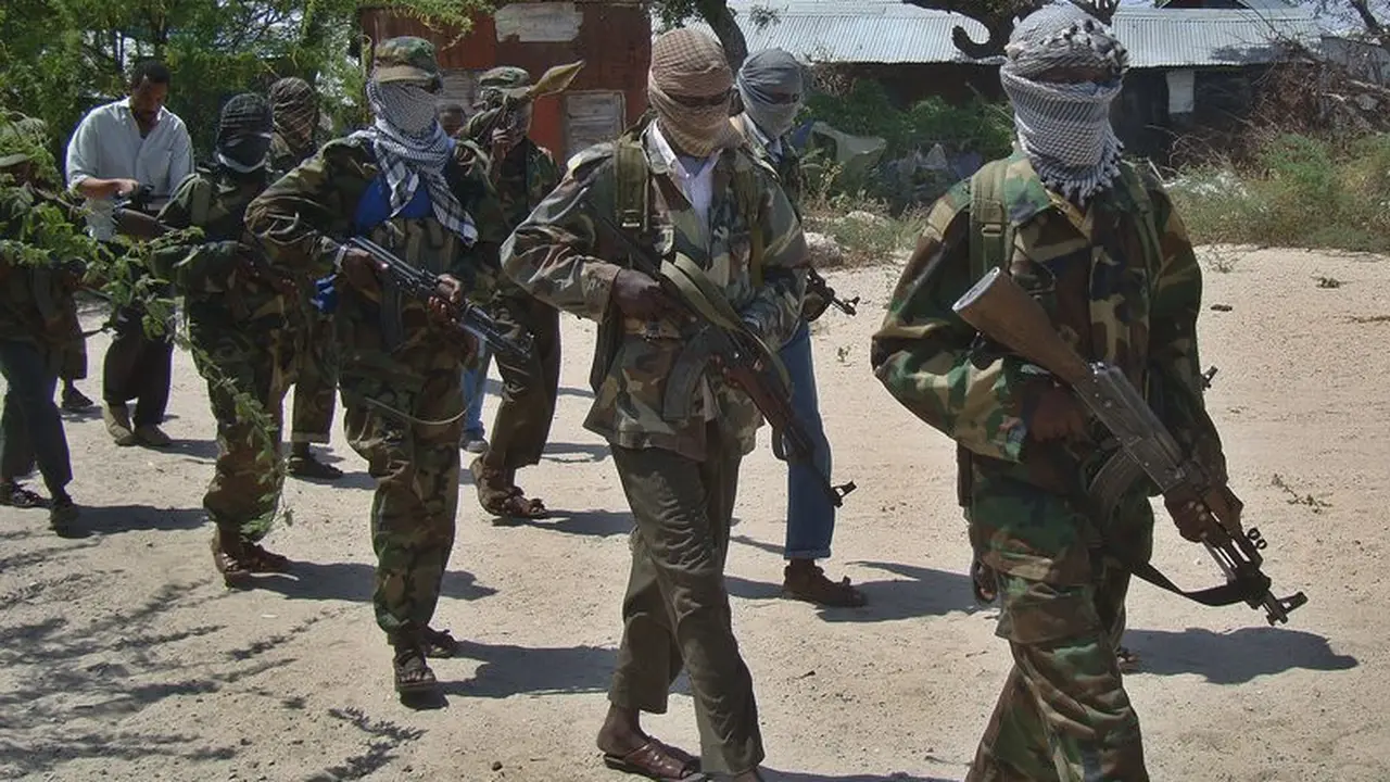 Kelompok militan al-Shabab di Somalia (AFP/Mohamed Abdiwahab)