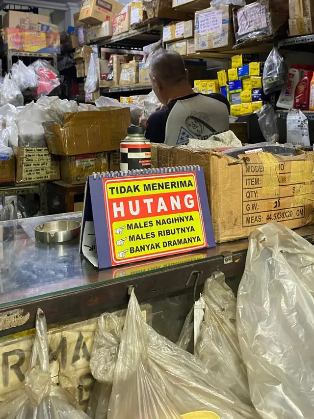 7 Tips Ampuh agar Warung Sembako Tidak Dihutang, Terhindar dari Rugi dan Konflik