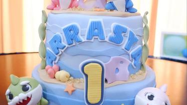 Potret Ultah Pertama Anak Tasya Kamila Dengan Tema Baby Shark News Entertainment Fimela Com