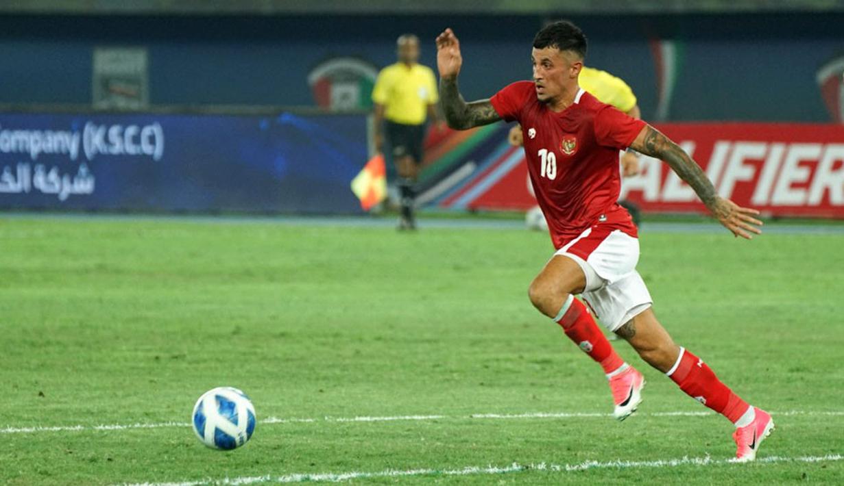 Timnas Indonesia berusaha kembali menggebrak pada awal babak kedua. Shin Tae-yong juga melakukan rotasi kepada pemainnya seperti Stefano Lilipaly yang digantikan oleh Muhammad Rafli dan Irfan Jaya yang digantikan oleh Witan Sulaeman. (Dok. PSSI)