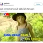 Curhatan Netizen Pakai Lirik Lagu (Sumber: Twitter)