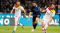 Inter Milan meraih kemenangan 2-0 atas Benevento pada laga pekan ke-26 Serie A di Giuseppe Meazza, Sabtu (24/2/2018) waktu setempat.