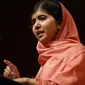 Malala, seorang Kartini dari Pakistan lahir pada 12 Juli 1997 (Jessica Rinaldi/AP)