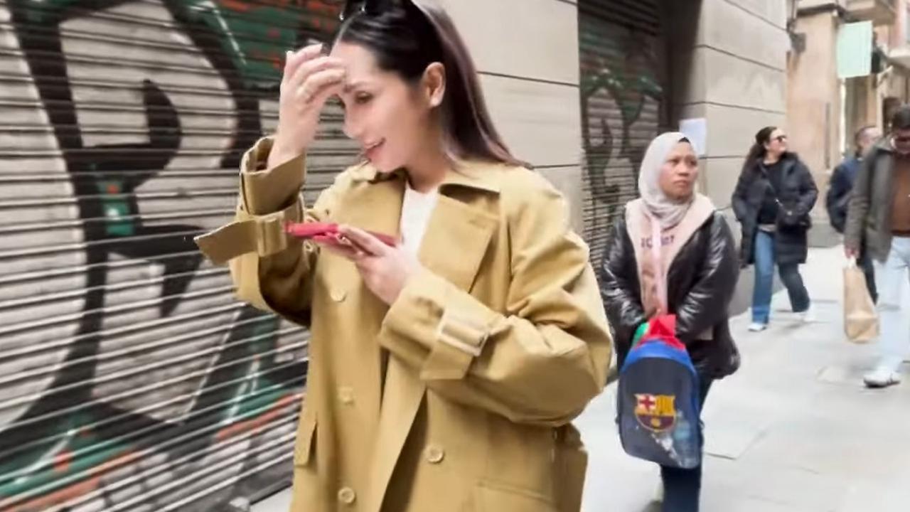 Detik-detik Nagita Slavina Nyaris Jadi Korban Pencopetan di Barcelona, Pelaku Terus Mondar-Mandir