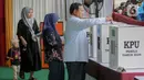 Prabowo berharap seluruh proses Pemilu 2024 berjalan lancar. (Liputan6.com/Herman Zakharia)