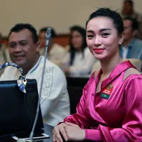 Ditengah kasusnya masih berjalan tentang dugaan hina lambang negara, Zaskia Gotik diangkat menjadi Duta Pancasila. (Adrian Putra/Bintang.com)