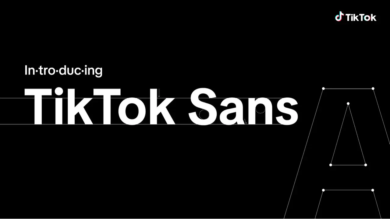 Font Baru Tiktok, yaitu TikTok Sans