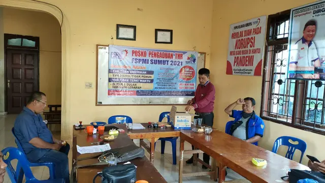 Posko Pengaduan THR di Sumut