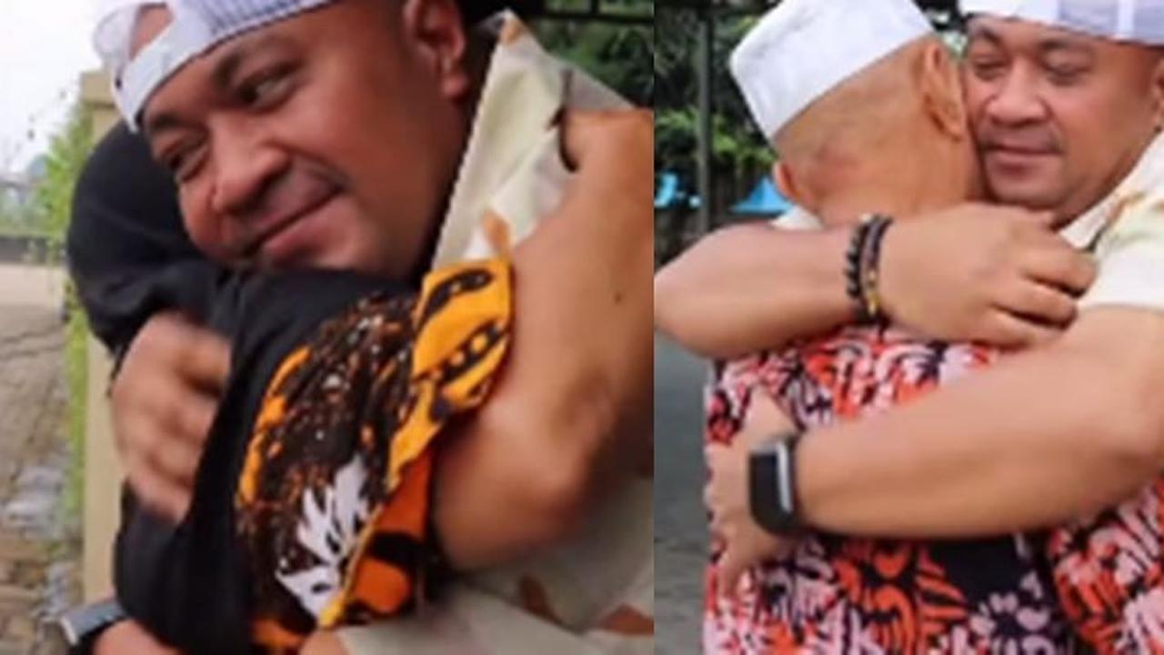 Usai Tangkap Penjahat, Perwira Polisi Jenaka Bertemu Orangtua Langsug Peluk dan Cium 'Kangen Aku