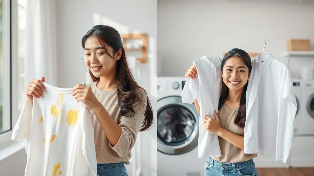 cara memutihkan baju putih yang sudah kuning