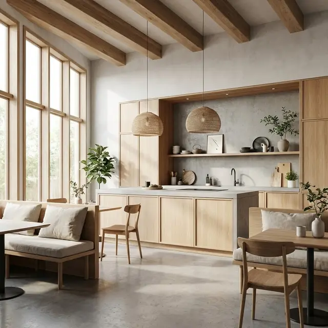 Model Dapur Cafe Minimalis