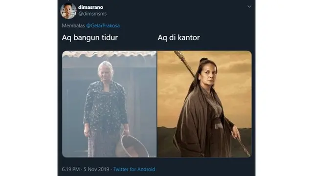 5 Foto Ekspektasi Vs Realita Christine Hakim Ala Netizen Ini Benar Adanya