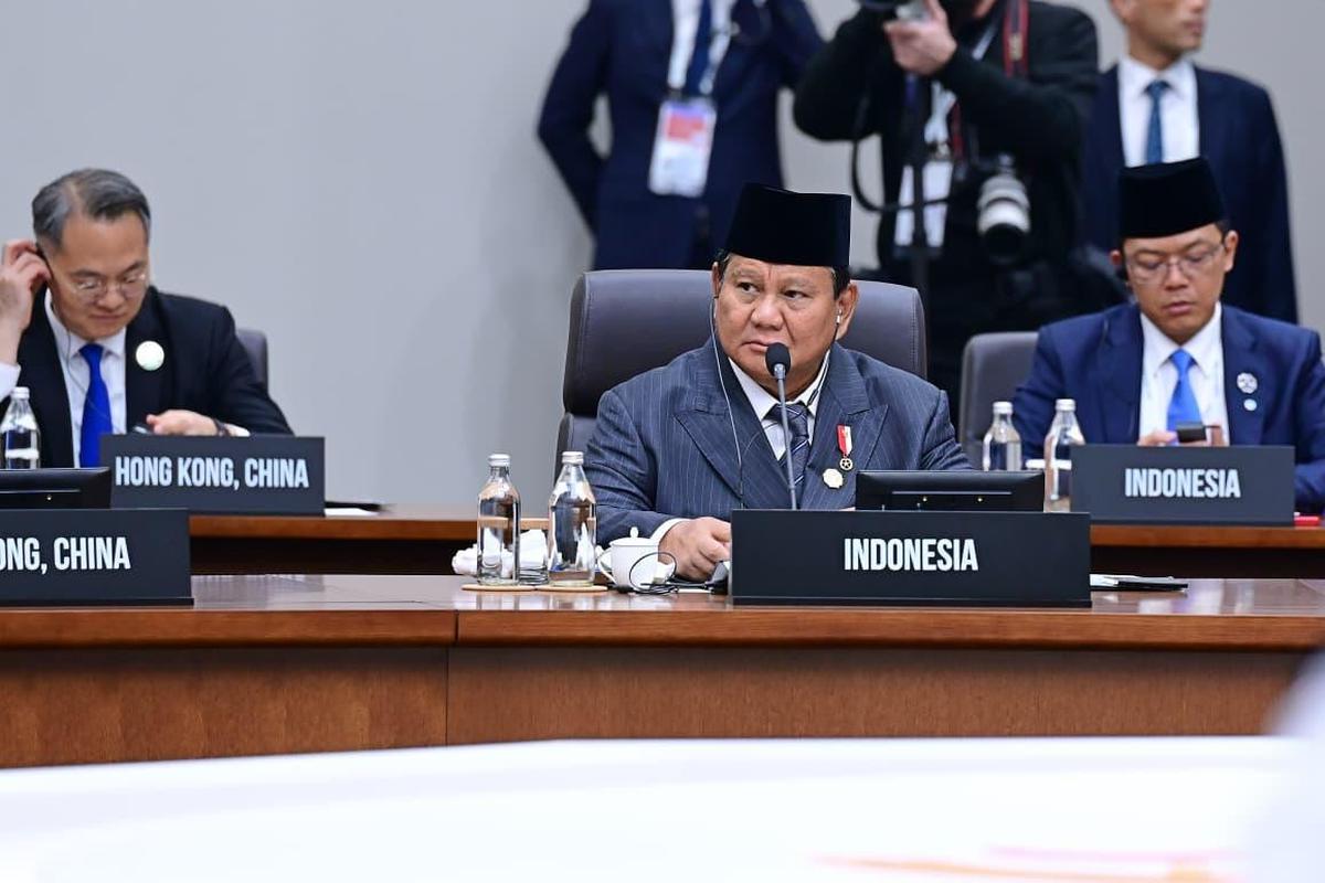 Prabowo di KTT APEC di Korsel