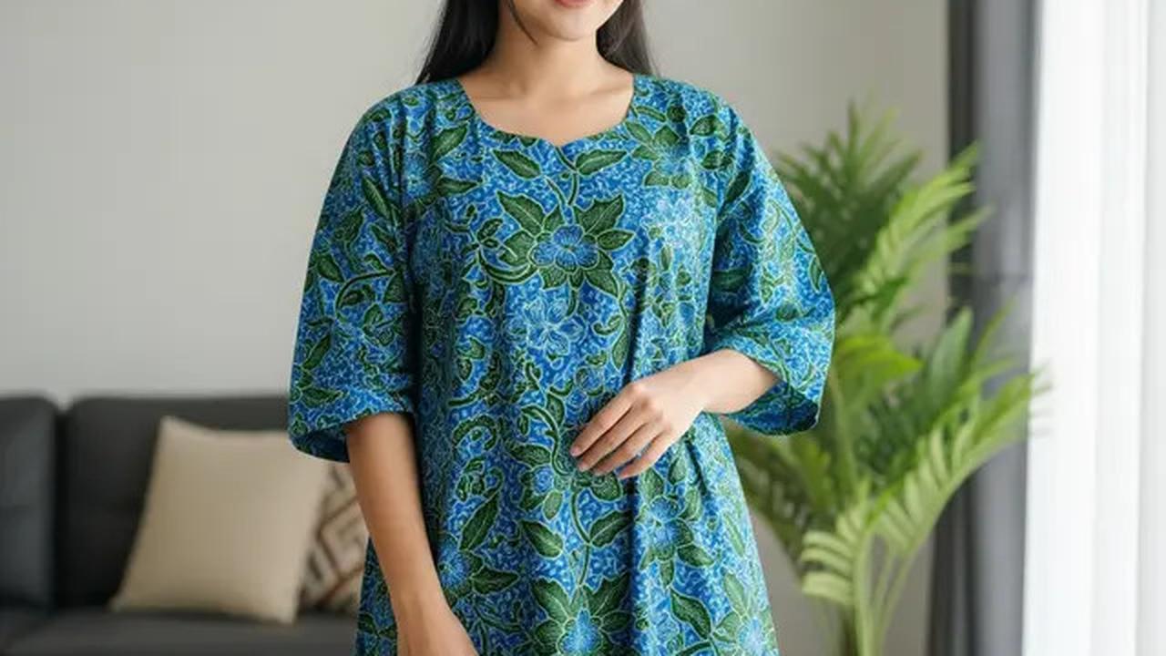8 Model Daster Batik Terbaru 2025, Tampil Cantik Elegan Meski di Rumah